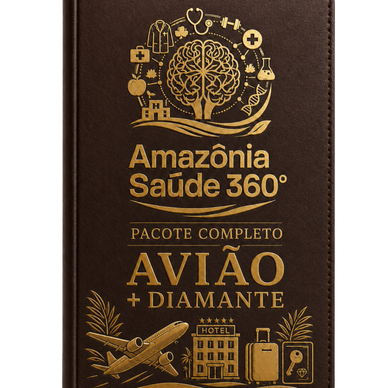 Pacote Avião + Passaporte Diamante — Amazônia Saúde 360º