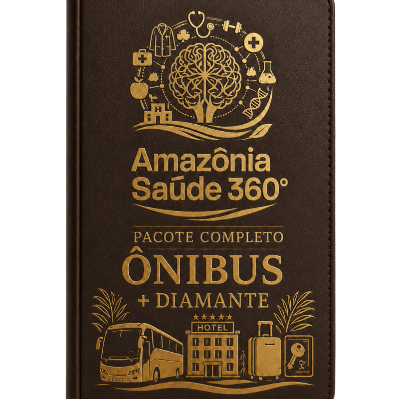 Pacote Ônibus + Passaporte Diamante — Amazônia Saúde 360º